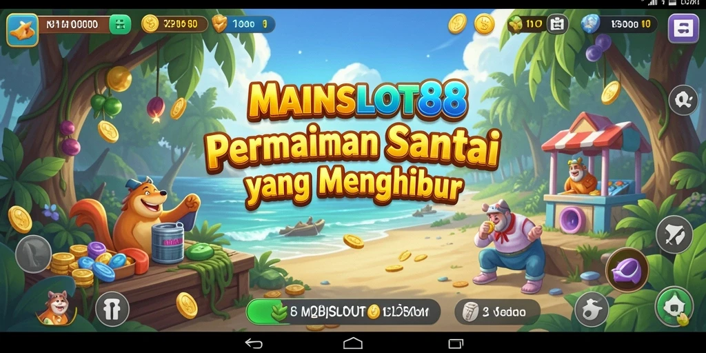 Screenshot gameplay MAINSLOT88 yang penuh warna dan mengasyikkan.